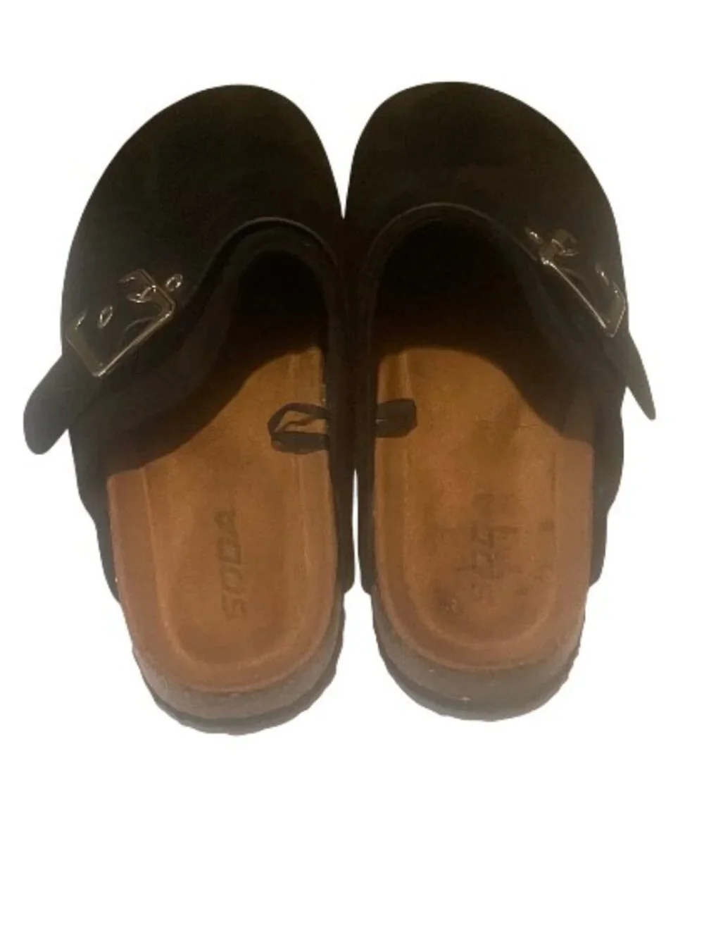 SODA Cork Footbed Clogs - Picture 3 of 3